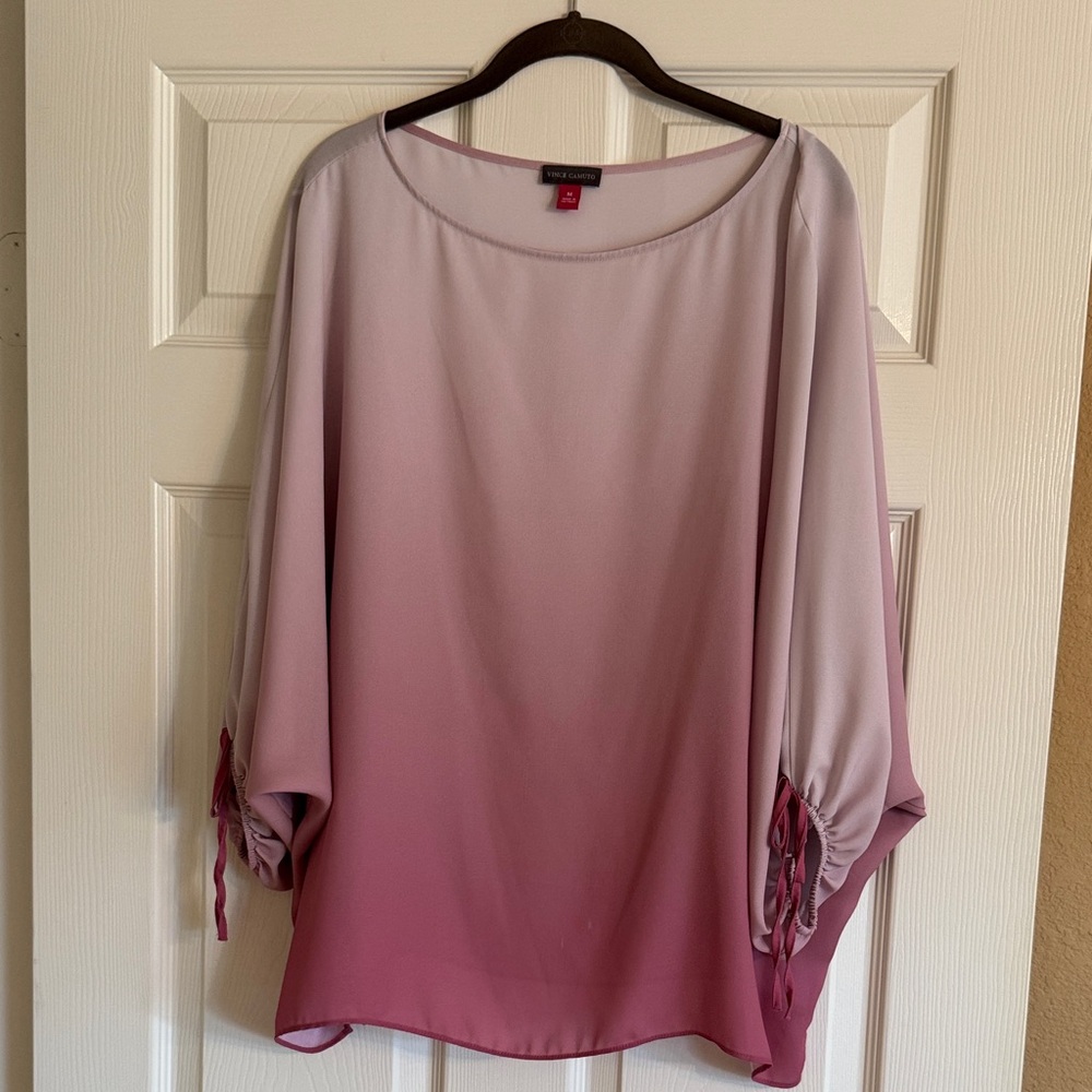 Vince Camuto Gradient Pink Blouse